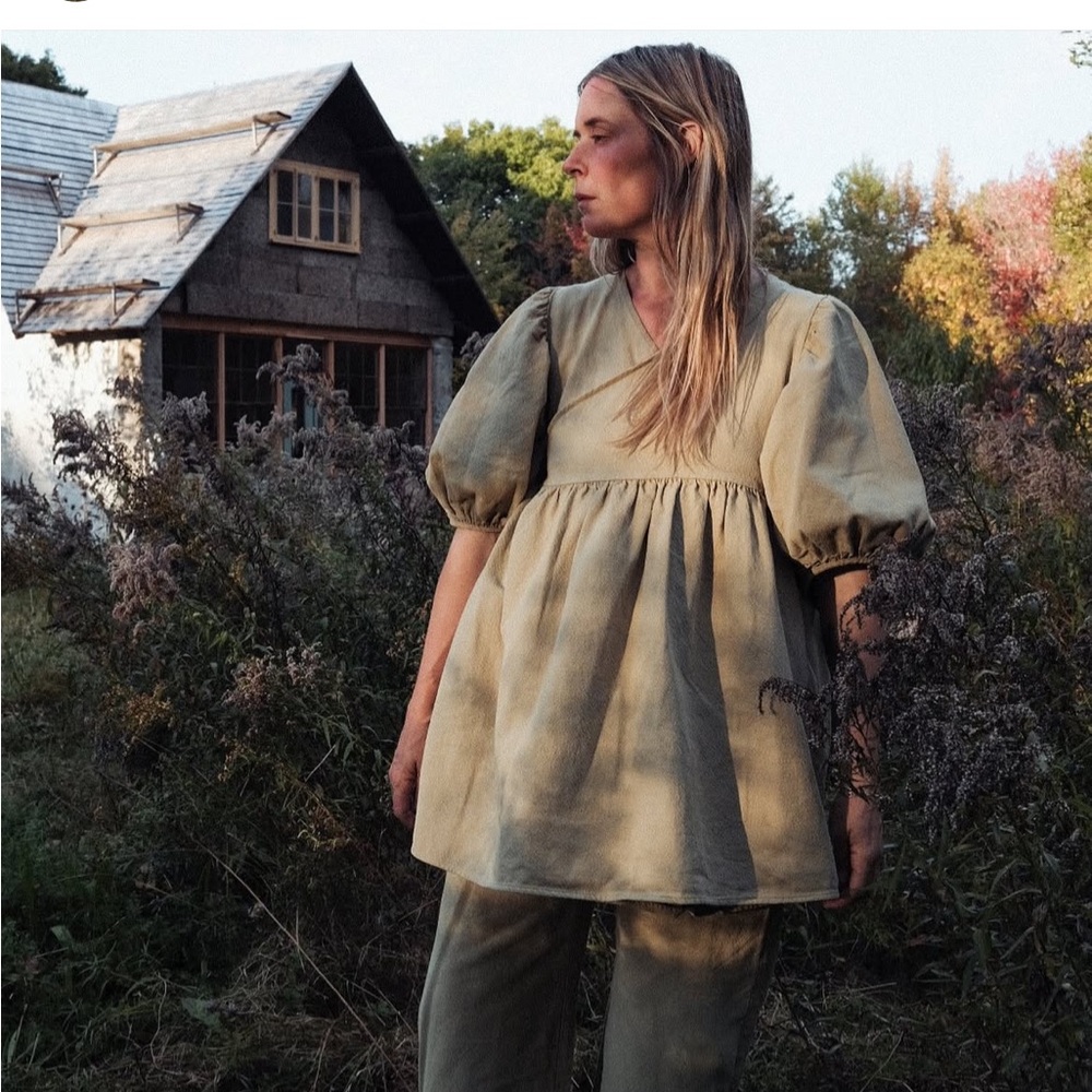 Rudy Jude Wrap Day Dress Mini Celery XL